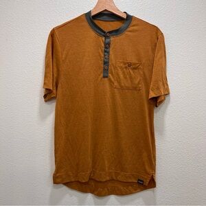 Patagonia Capaline Cool Trail Bike Henley Orange